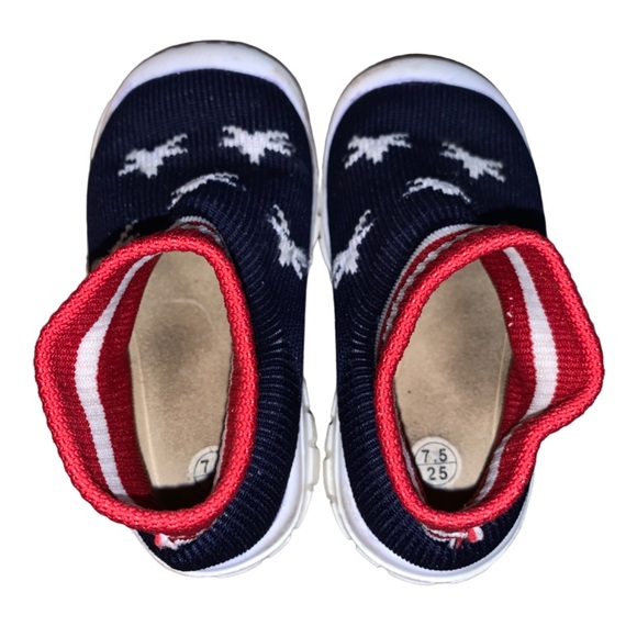 Patriotic Slipon Shoes 7.5 - Picture 2 of 6
